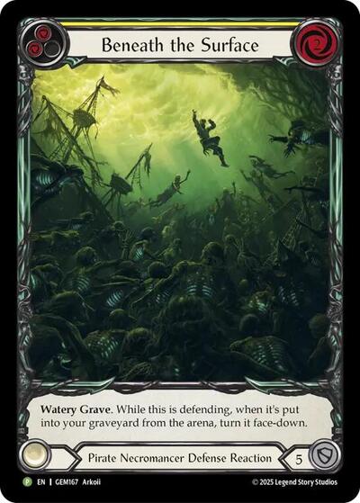 Beneath the Surface (Yellow) - Gem Pack 5 FAB spoiler