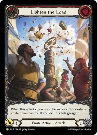 Lighten the Load (Red) - Gem Pack 5 FAB spoiler