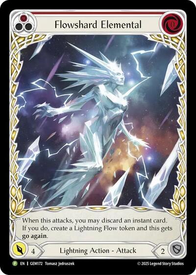Flowshard Elemental (Red) - Gem Pack 5 FAB spoiler