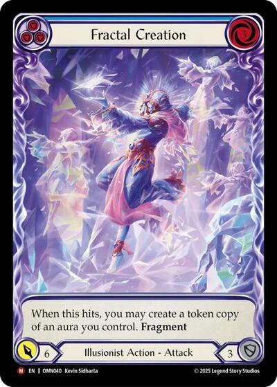 Fractal Creation (Extended Art) - Omens of the Third Age FAB spoiler