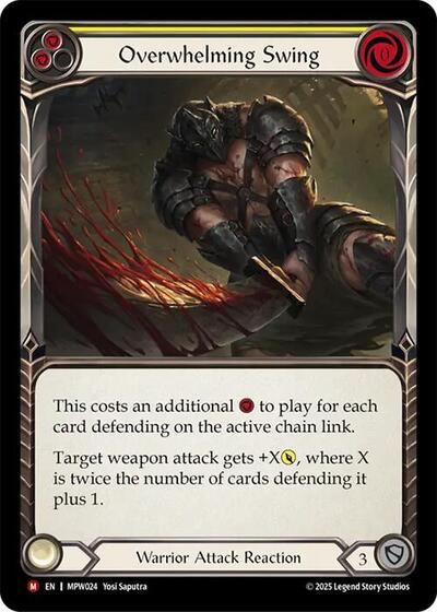 Overwhelming Swing - Mastery Pack Warrior FAB spoiler