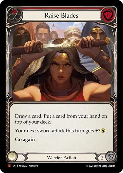Raise Blades - Mastery Pack Warrior FAB spoiler