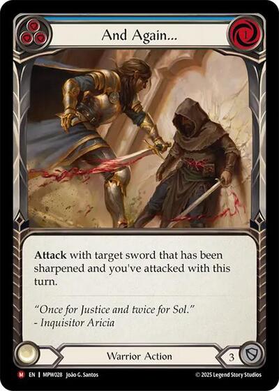 And Again... - Mastery Pack Warrior FAB spoiler