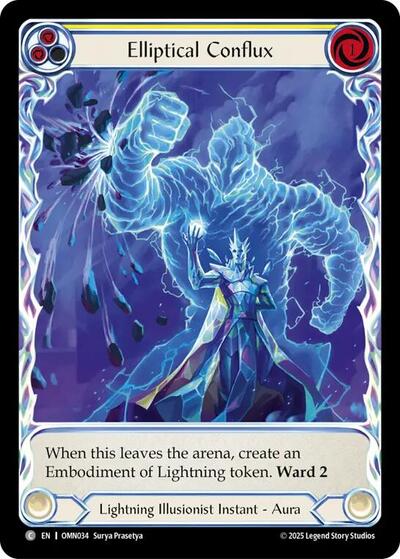 Elliptical Conflux (Extended Art) - Omens of the Third Age FAB spoiler