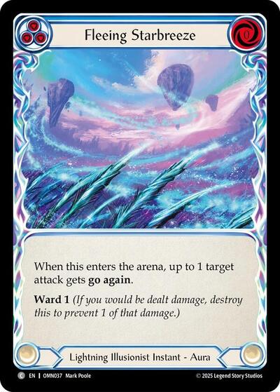 Fleeing Startbreeze - Omens of the Third Age FAB spoiler