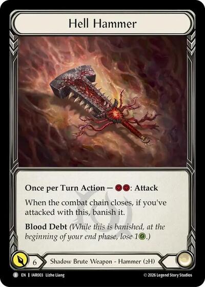 Hell Hammer - Usurp the Shadow Throne FAB spoiler