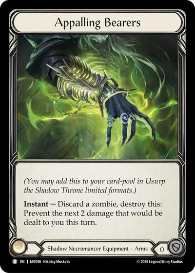 Appalling Bearers - Usurp the Shadow Throne FAB spoiler
