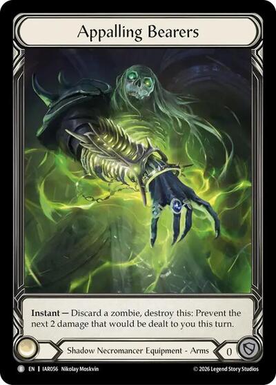 Appalling Bearers (Extended Art) - Usurp the Shadow Throne FAB spoiler