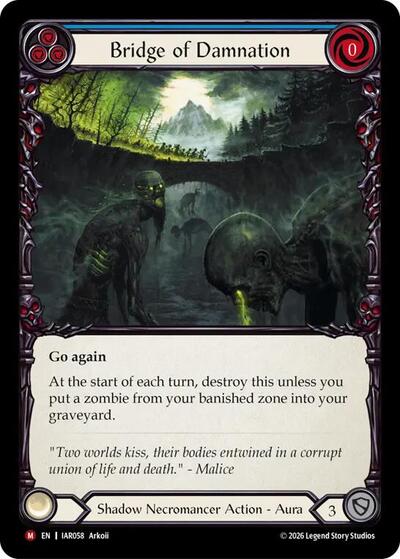 Bridge of Damnation (Blue) - Usurp the Shadow Throne FAB spoiler