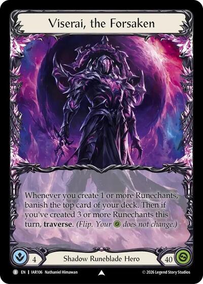 Viserai, the Forsaken // Viserai, Usurper - Usurp the Shadow Throne FAB spoiler