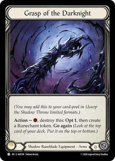 Grasp of the Darknight - Usurp the Shadow Throne FAB spoiler