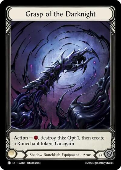 Grasp of the Darknight (Extended Art) - Usurp the Shadow Throne FAB spoiler