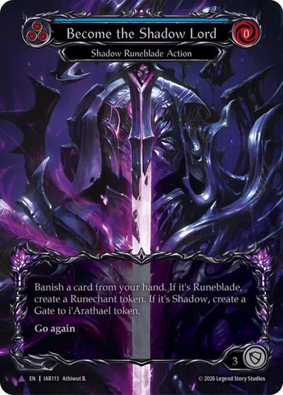 Become the Shadow Lord (Blue) (Marvel) - Usurp the Shadow Throne FAB spoiler