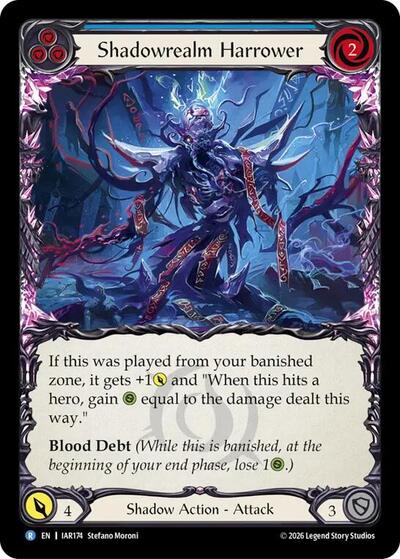 Shadowrealm Harrower (Blue) - Usurp the Shadow Throne FAB spoiler