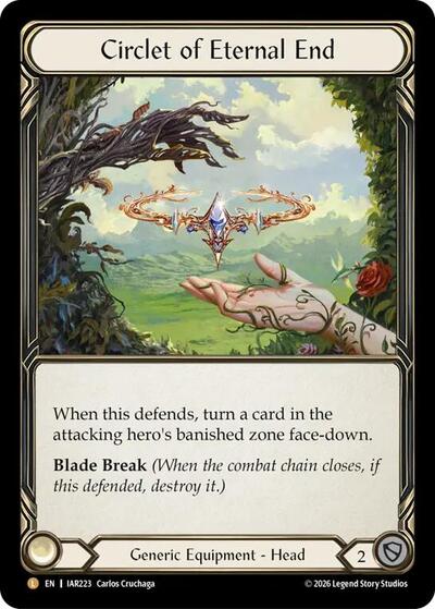 Circlet of Eternal End - Usurp the Shadow Throne FAB spoiler