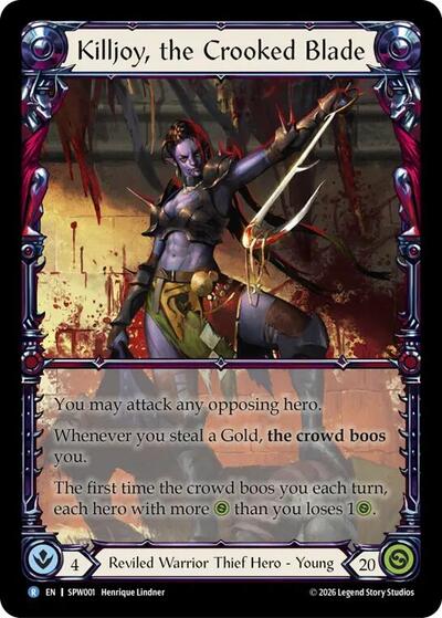 Killjoy, the Crooked Blade - Smash Palace: Chorus of Steel FAB spoiler
