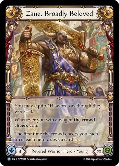 Zane, Broadly Beloved - Smash Palace: Chorus of Steel FAB spoiler