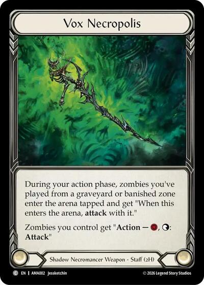 Vox Necropolis - Armory Deck: Malice FAB spoiler