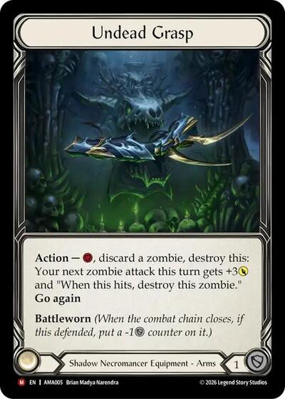 Undead Grasp - Armory Deck: Malice FAB spoiler