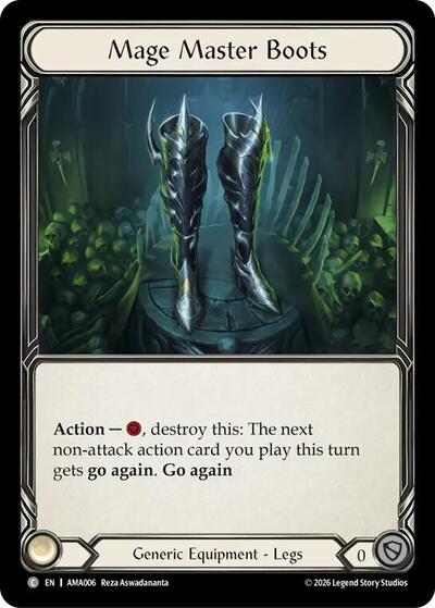 Mage Master Boots - Armory Deck: Malice FAB spoiler