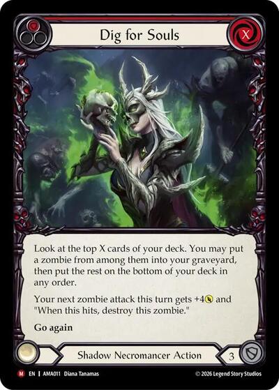 Dig for Souls (Red) - Armory Deck: Malice FAB spoiler