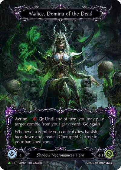 Malice, Domina of the Dead (Marvel) - GEM Pack 6 FAB spoiler