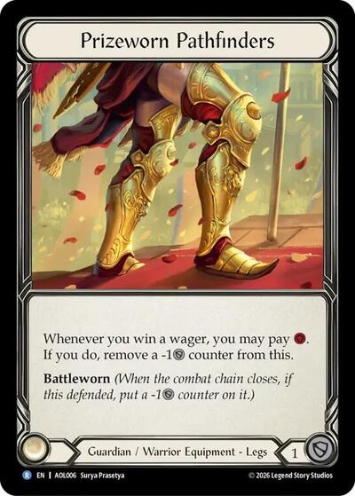 Prizeworn Pathfinders - Armory Deck: Olympia, Prized Fighter FAB spoiler