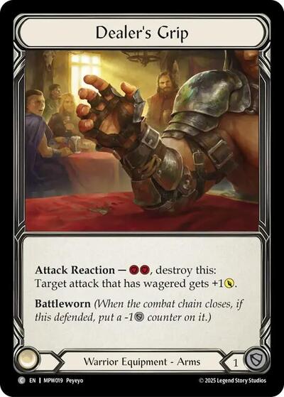 Dealer's Grip - Mastery Pack Warrior FAB spoiler