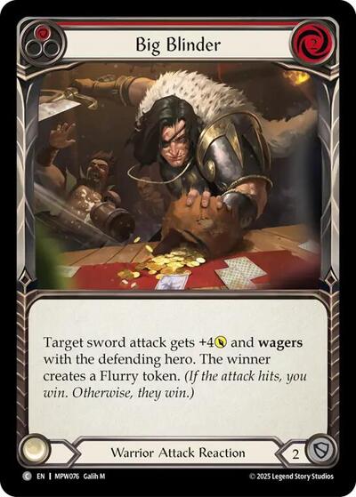 Big Blinder (Red) - Mastery Pack Warrior FAB spoiler