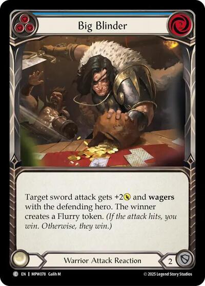 Big Blinder (Blue) - Mastery Pack Warrior FAB spoiler