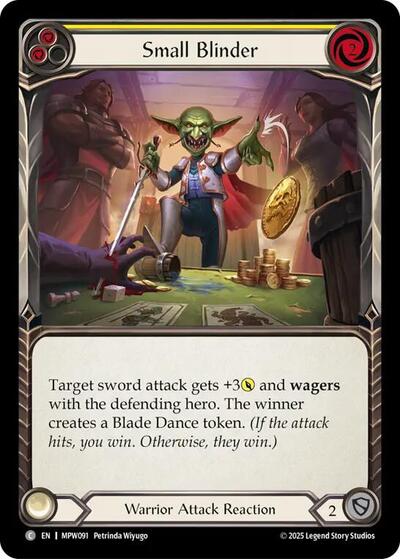 Small Blinder (Yellow) - Mastery Pack Warrior FAB spoiler