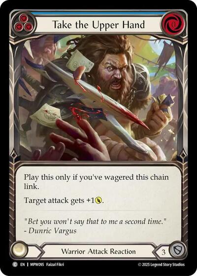 Take the Upper Hand (Blue) - Mastery Pack Warrior FAB spoiler