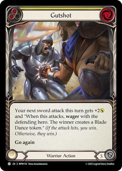 Gutshot (Yellow) - Mastery Pack Warrior FAB spoiler