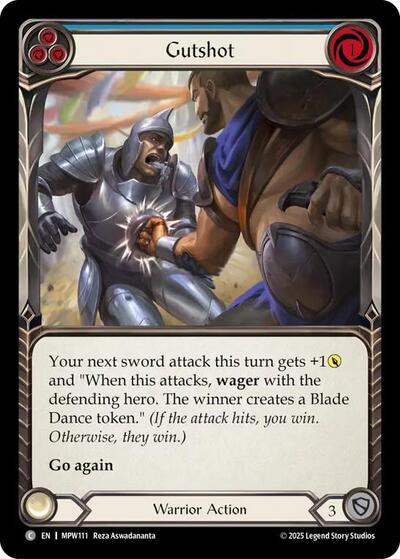 Gutshot (Blue) - Mastery Pack Warrior FAB spoiler