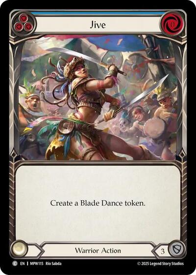Jive (Blue) - Mastery Pack Warrior FAB spoiler