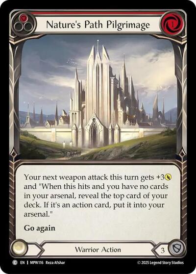 Nature's Path Pilgrimage (Red) - Mastery Pack Warrior FAB spoiler