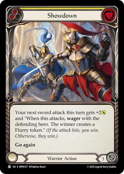 Showdown (Yellow) - Mastery Pack Warrior FAB spoiler