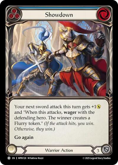 Showdown (Blue) - Mastery Pack Warrior FAB spoiler