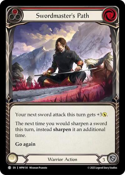Swordmaster's Path (Red)