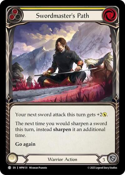 Swordmaster's Path (Yellow) - Mastery Pack Warrior FAB spoiler