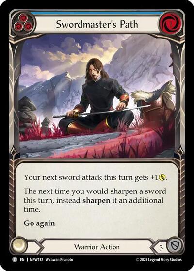 Swordmaster's Path (Blue) - Mastery Pack Warrior FAB spoiler