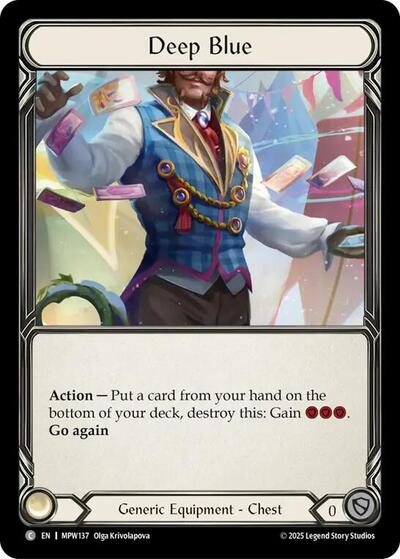 Deep Blue - Mastery Pack Warrior FAB spoiler