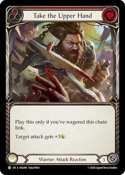 Take the Upper Hand (Red) - Armory Deck: Olympia, Prized Fighter FAB spoiler