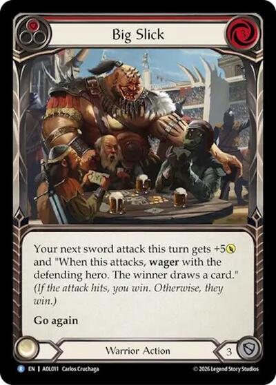 Big Slick (Red) - Armory Deck: Olympia, Prized Fighter FAB spoiler