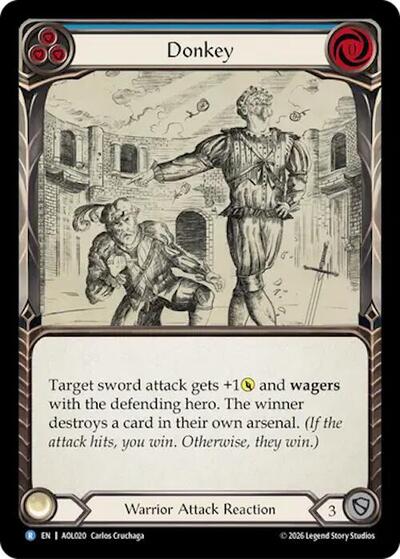 Donkey (Blue) - Armory Deck: Olympia, Prized Fighter FAB spoiler