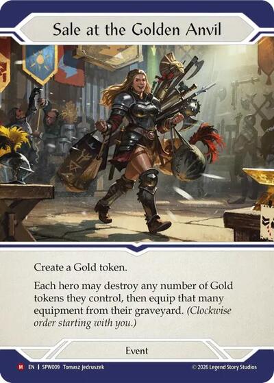 Sale at the Golden Anvil - Smash Palace: Chorus of Steel FAB spoiler