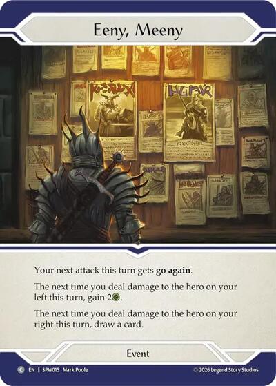 Eeny, Meeny - Smash Palace: Chorus of Steel FAB spoiler