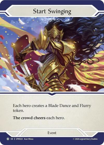 Start Swinging - Smash Palace: Chorus of Steel FAB spoiler