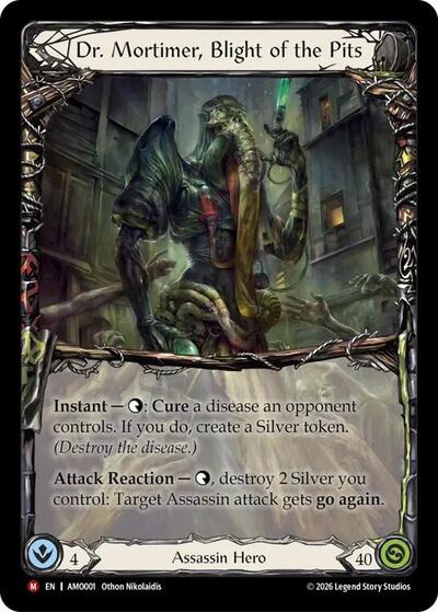 Dr. Mortimer, Blight of the Pits - Armory Deck: Dr. Mortimer FAB spoiler
