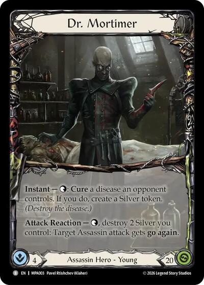Dr. Mortimer - Mastery Pack Assassin FAB spoiler